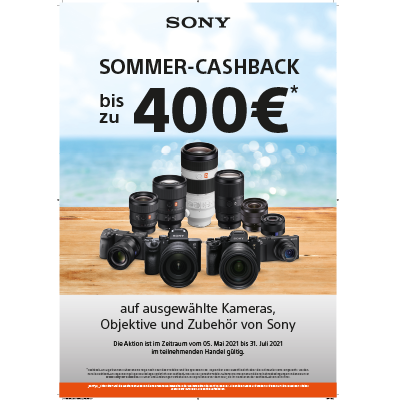 Sony Sommer Cashback Sony Sommer Cashback