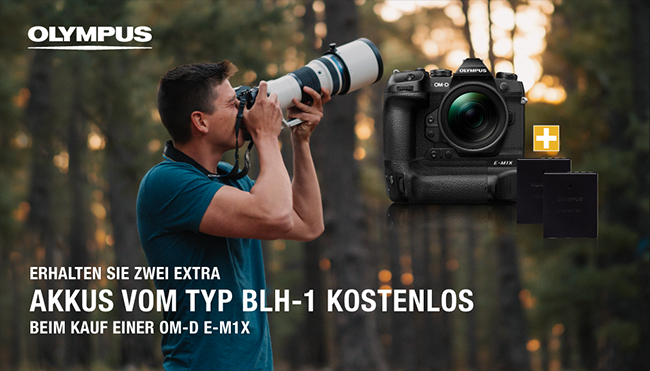 Olympus-E-M1X-free-battery-promo Sony Welcome to Alpha Aktion